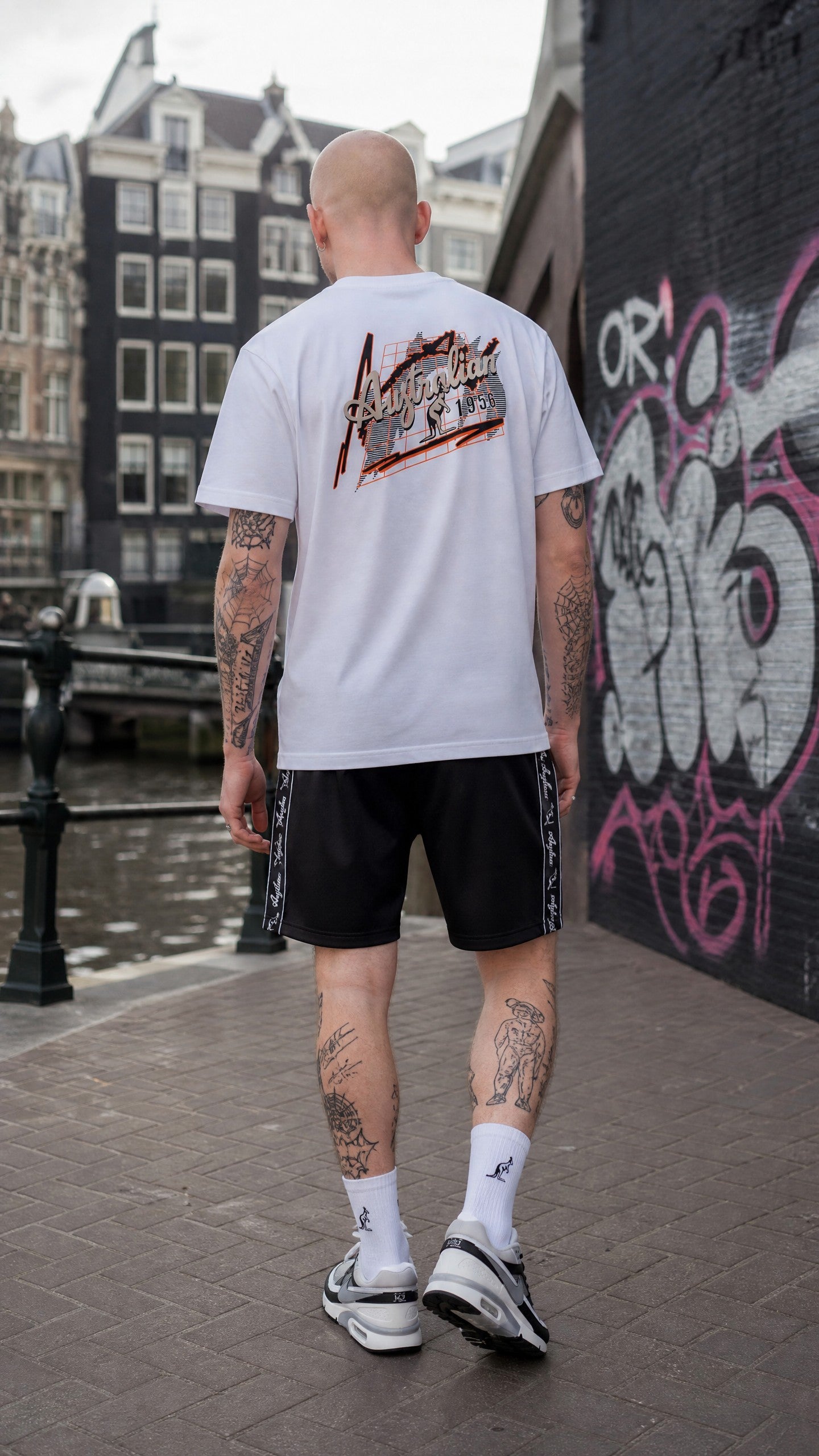 AUSTRALIAN Set T-shirt + Short  Archive Gabber