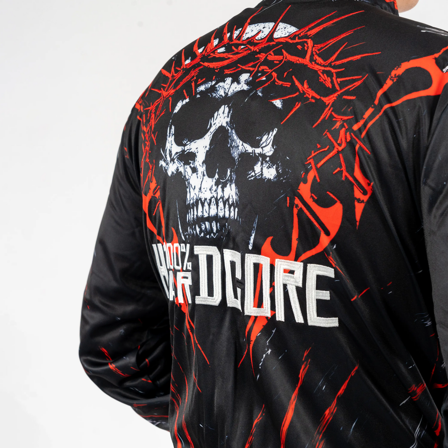 100% Hardcore Training Jacket Blood Crown