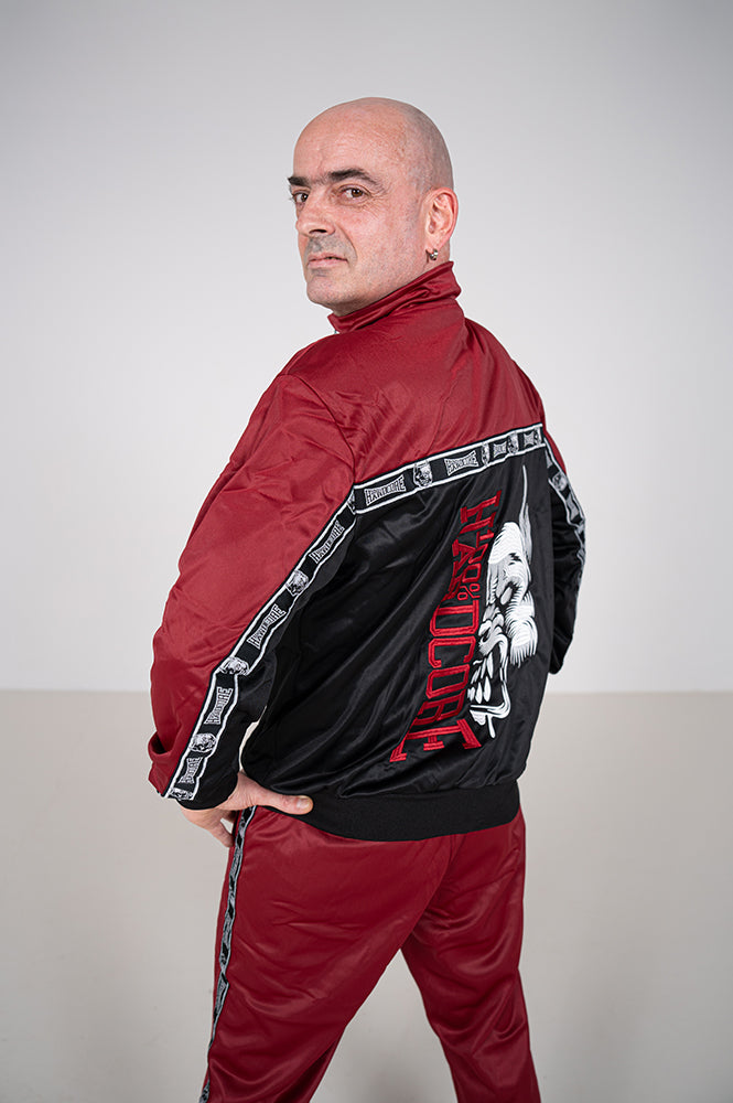 100% HARDCORE TRAINING JACKET ESSENTIAL RED