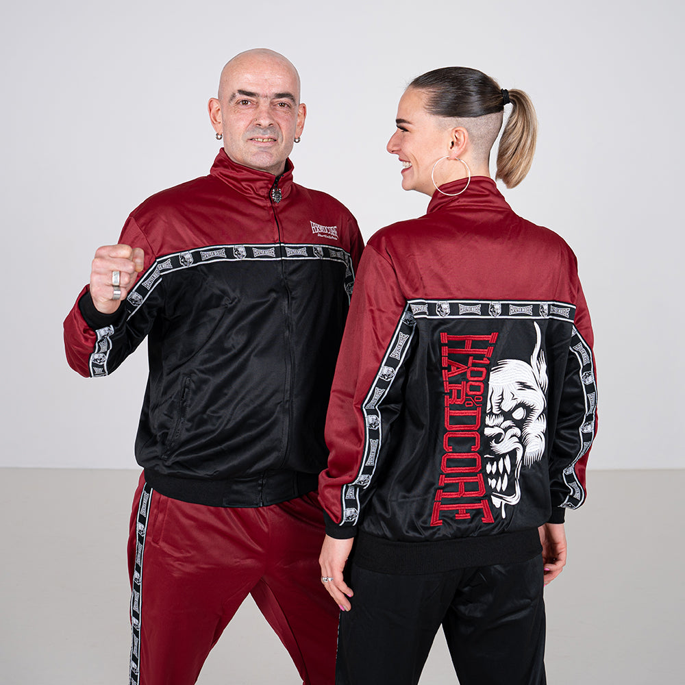 100% HARDCORE TRAINING JACKET ESSENTIAL RED