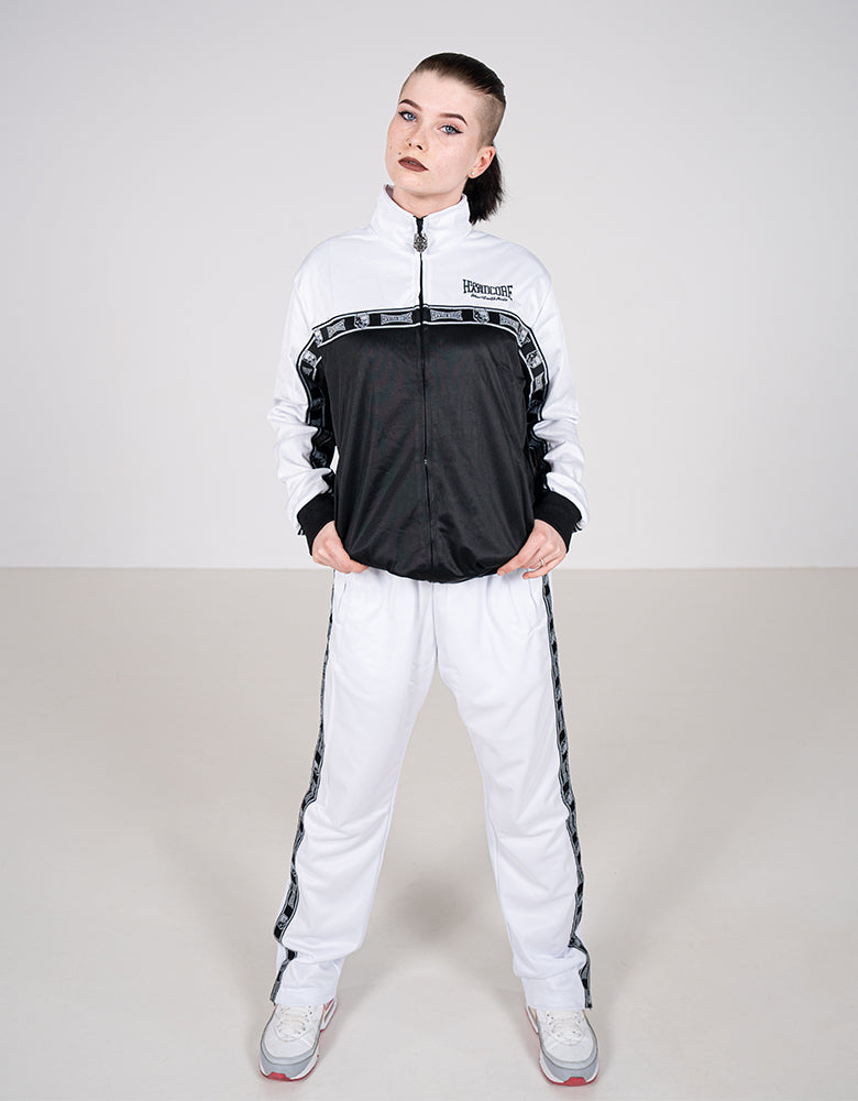 100% HARDCORE TRAINING JACKET ESSENTIAL WHITE