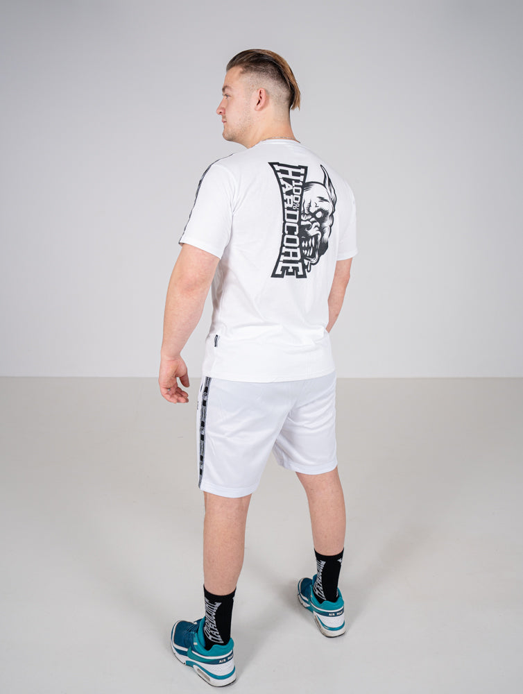 100% HARDCORE T-SHIRT ESSENTIAL WHITE