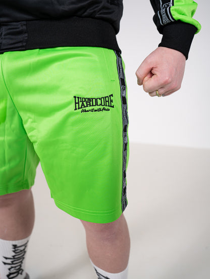 100% HARDCORE SHORT TRAINING PANTS ESSENTIAL GREEN