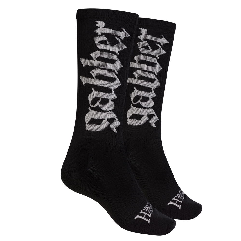 100% Hardcore Sport Socks Gabber Black - GABBERPLANET