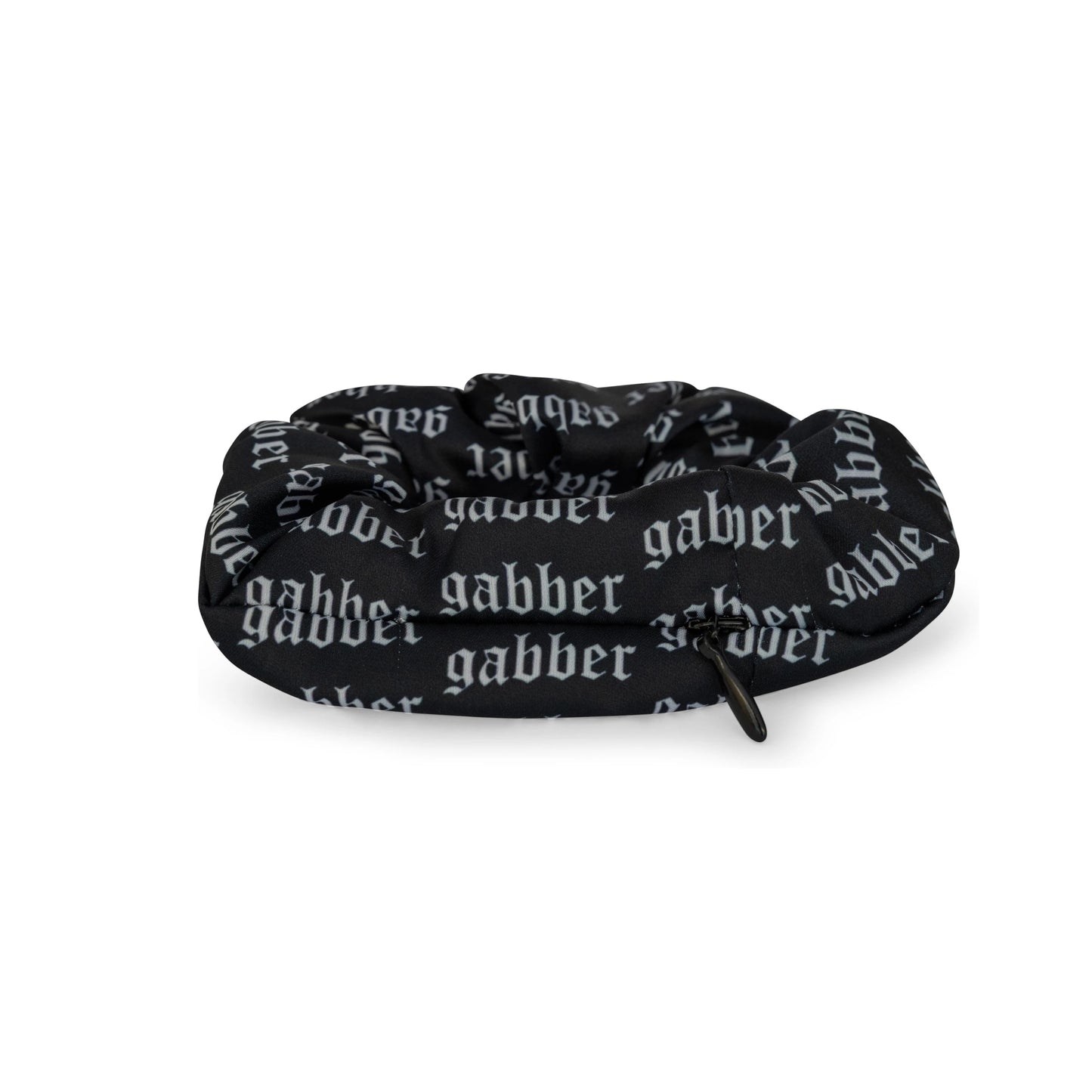 100% Hardcore Gabber Scrunchie Black