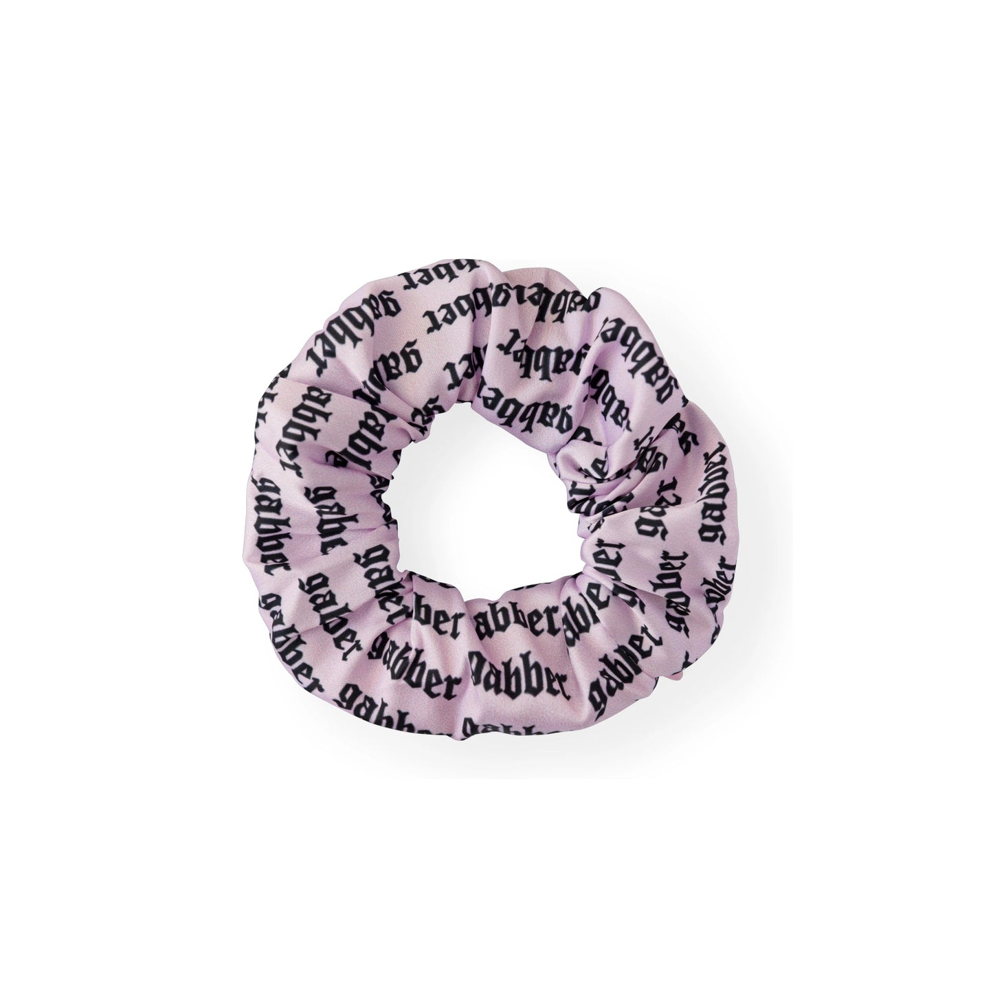 100% Hardcore Gabber Scrunchie Pink