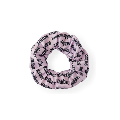 100% Hardcore Gabber Scrunchie Pink
