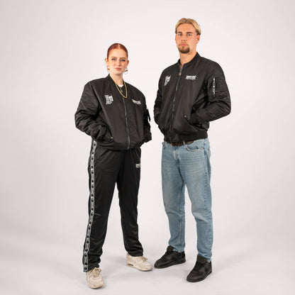 100% Hardcore Bomberjacket Branded Rage Black