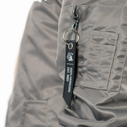 100% Hardcore Bomberjacket Branded Rage Graphite