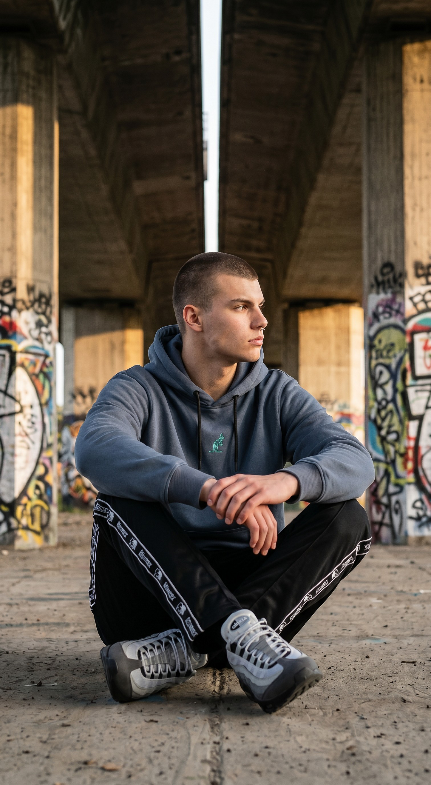 AUSTRALIAN GABBER FELPA CAPPUCIO Plancton Hoodie
