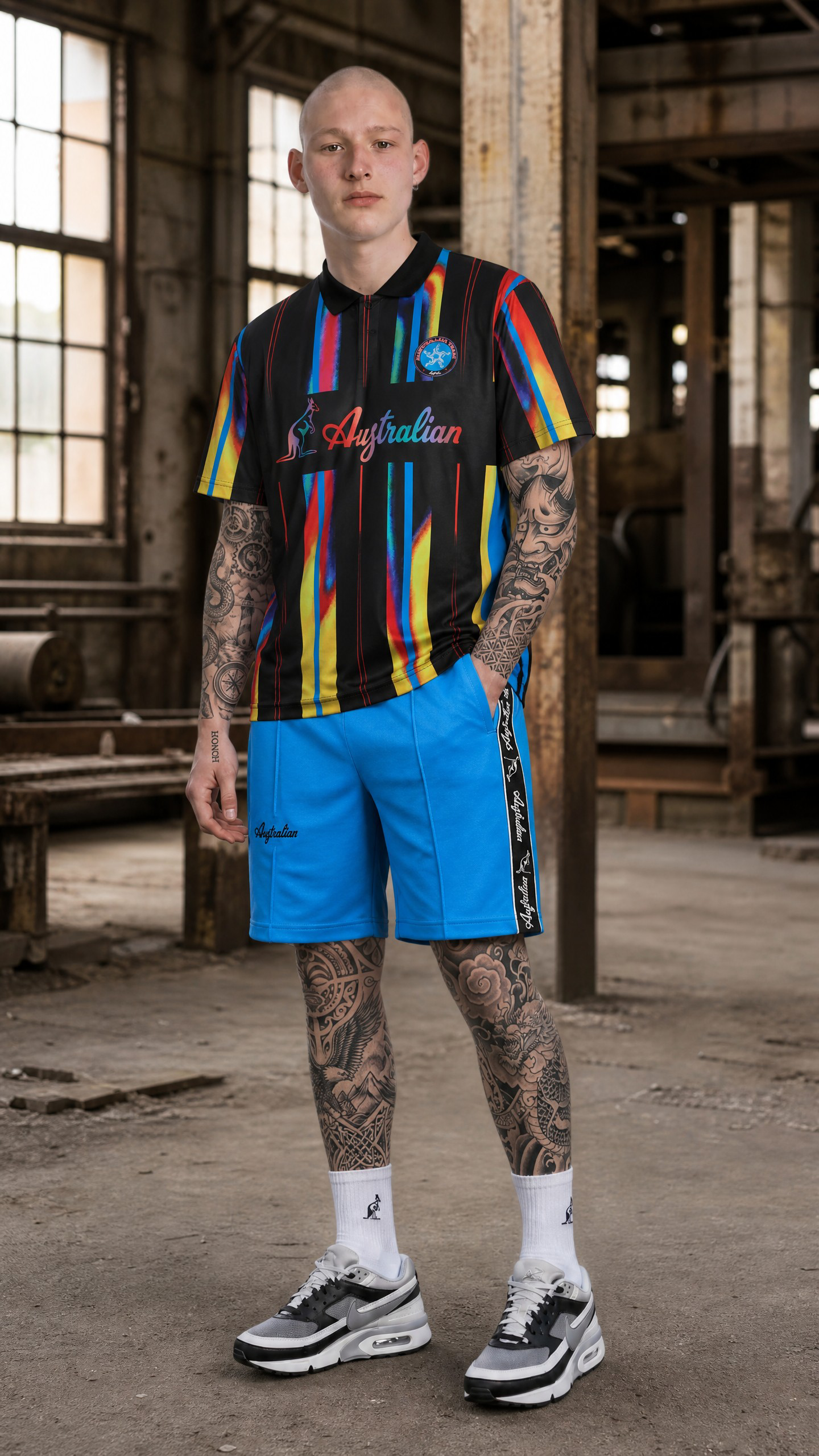 AUSTRALIAN GABBER Archive Set Shirt + Bermuda