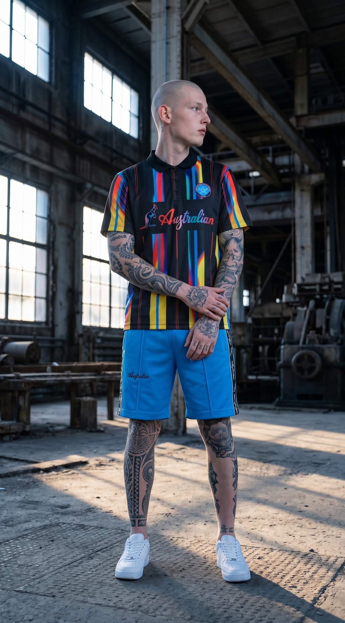 AUSTRALIAN GABBER Archive Set Shirt + Bermuda