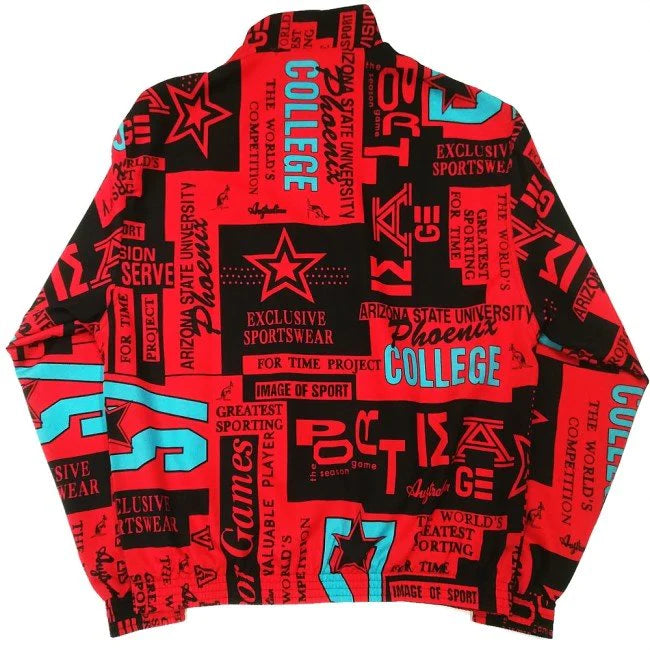 AUSTRALIAN GABBER JACKETS SPECIAL EDITION "GIORNALI" ROSSA 3139-2 - GABBERPLANET