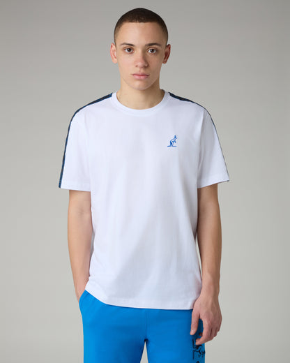 Australian Blue Tape T-shirt Bianco