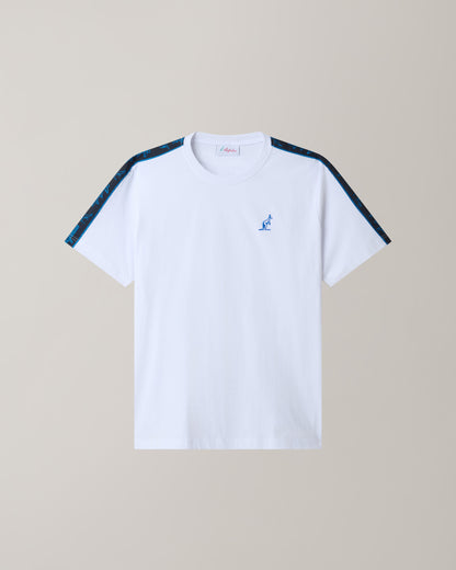 Australian Blue Tape T-shirt Bianco