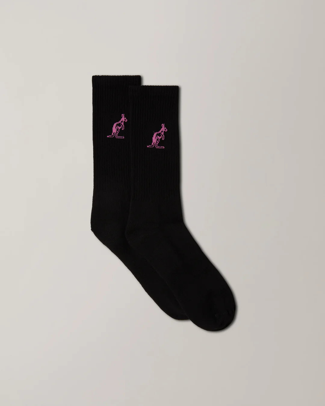 AUSTRALIAN Cotton Socks BLACK / PINK
