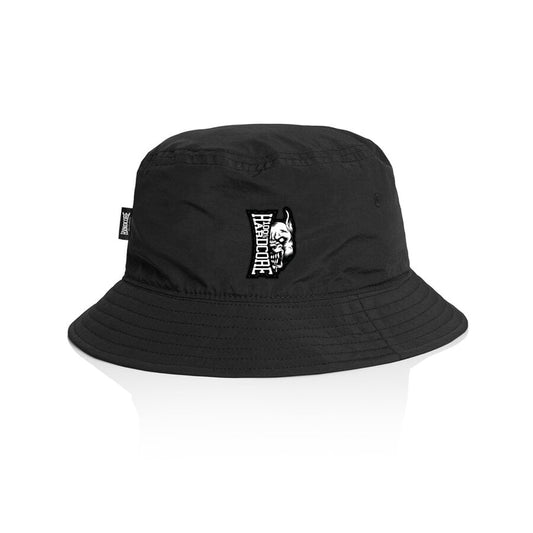100% Hardcore Bucket Hat Rage Black - GABBERPLANET