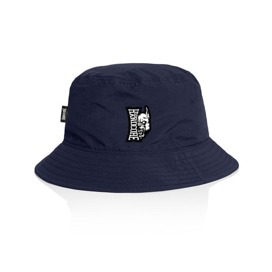 100% Hardcore Bucket Hat Rage Navy - GABBERPLANET