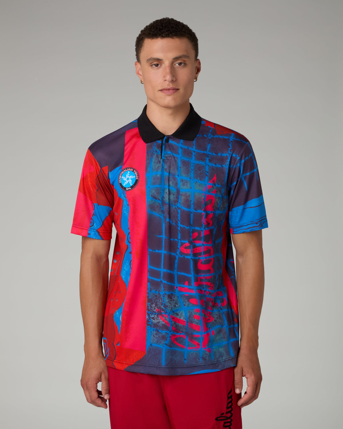 AUSTRALIAN Randall Soccer Polo Shirt_EXT