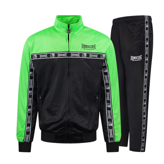 100% HARDCORE TRAININGSUIT ESSENTIAL GREEN / BLACK + GIFT