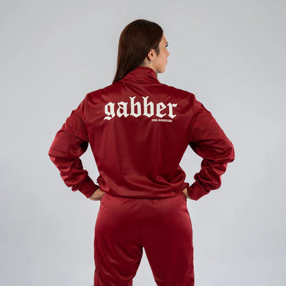 100% Hardcore Gabber Training Jacket Bordeaux