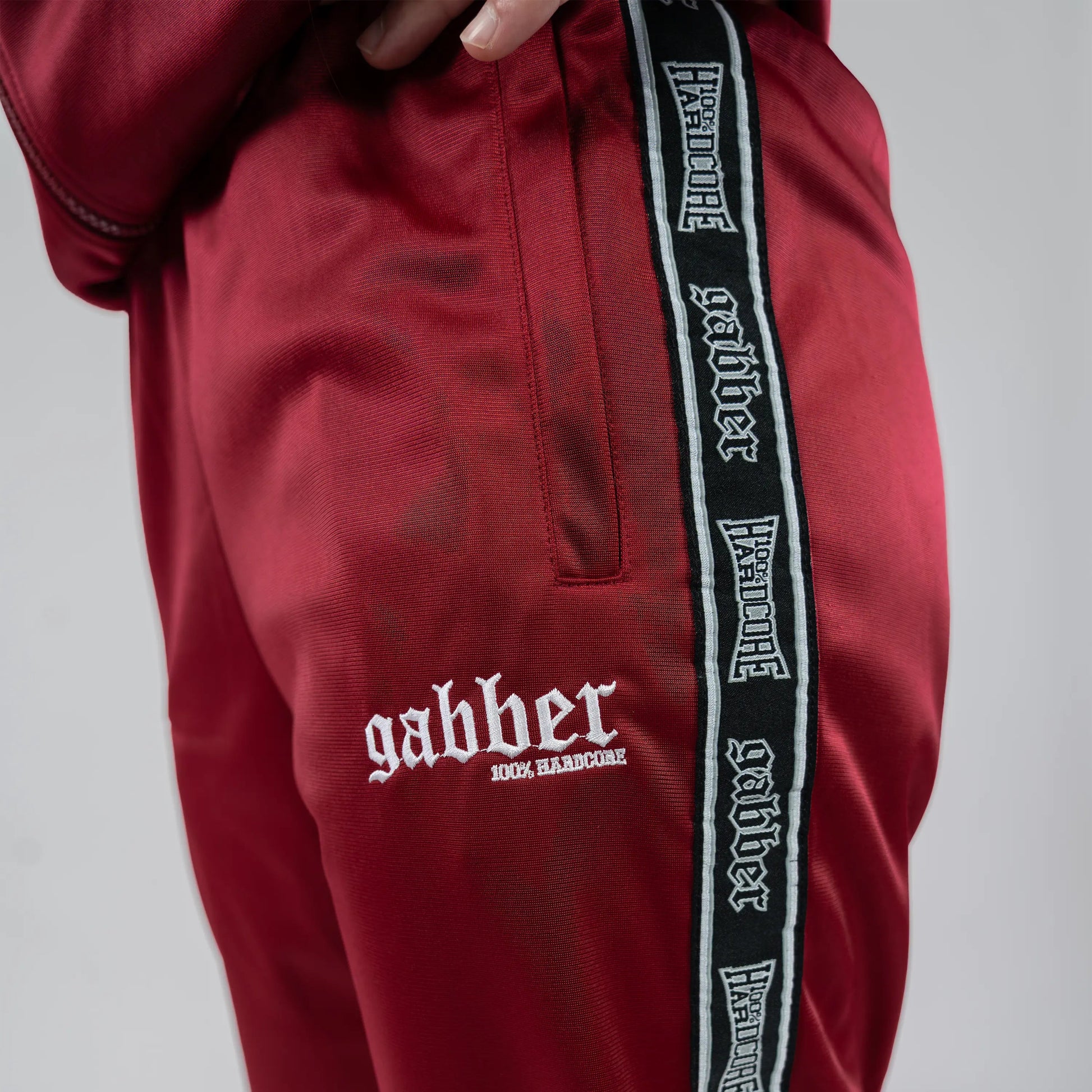100% Hardcore Gabber Training Pants Bordeaux