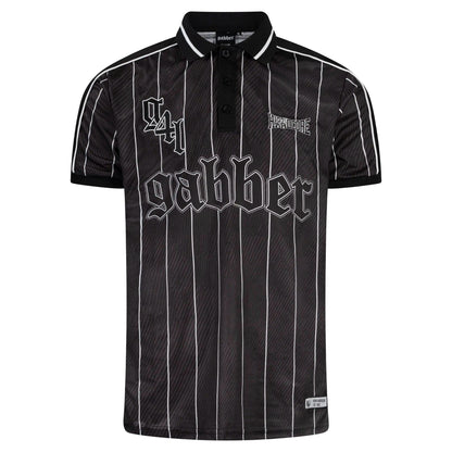100% Hardcore T-shirt Bermuda Gabber Soccershirt Striped