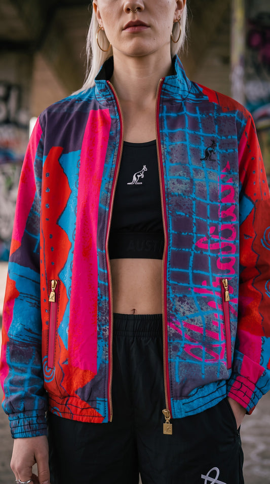 Australian Archive Print Jacket Randall + FREE SOCKS