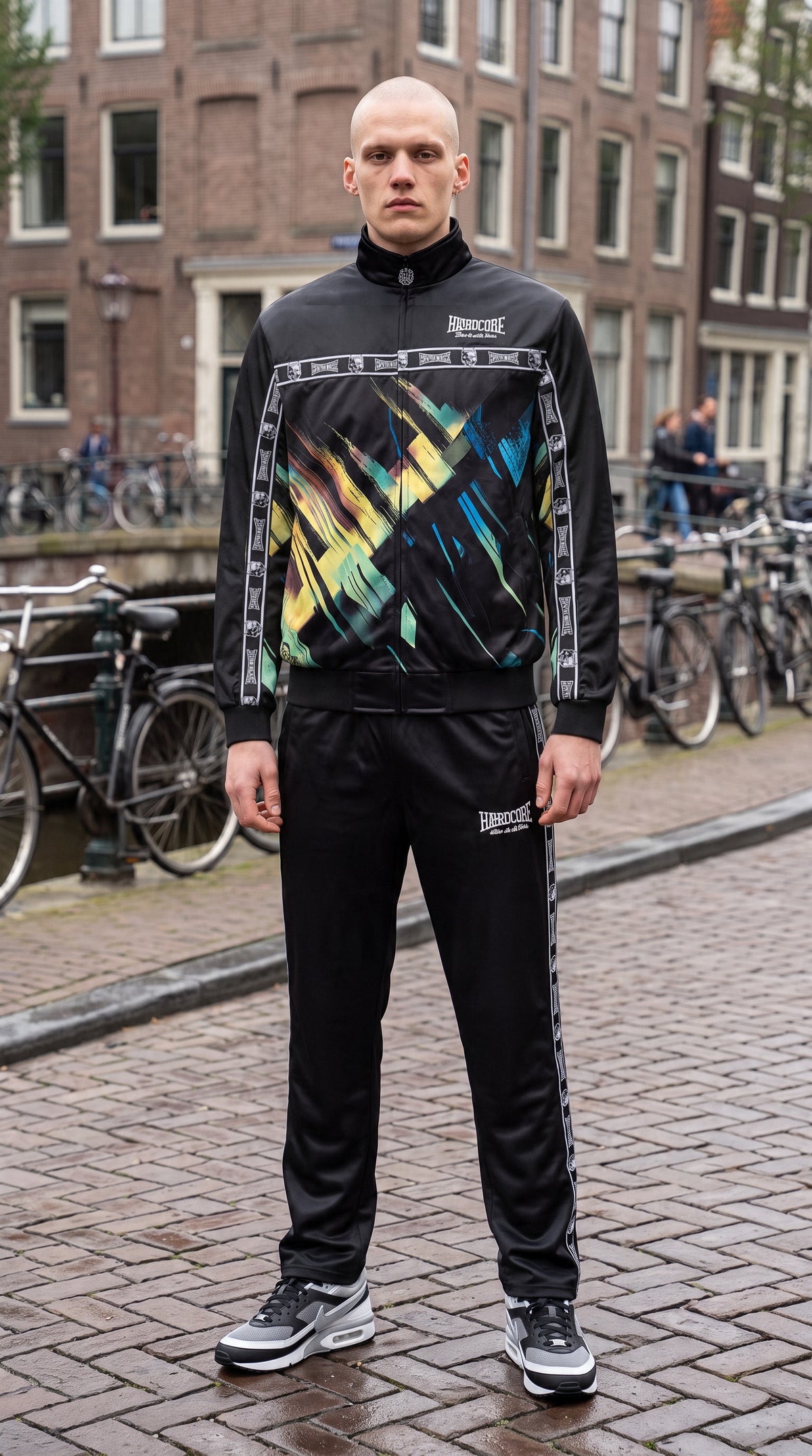 100% Hardcore Tracksuit Blazing Gold + FREE SOCKS