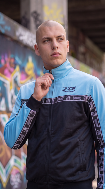 100% Hardcore Trainingsuit Essential Light Blue / Black