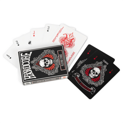 100% Hardcore Playing Cards Ace of Spades