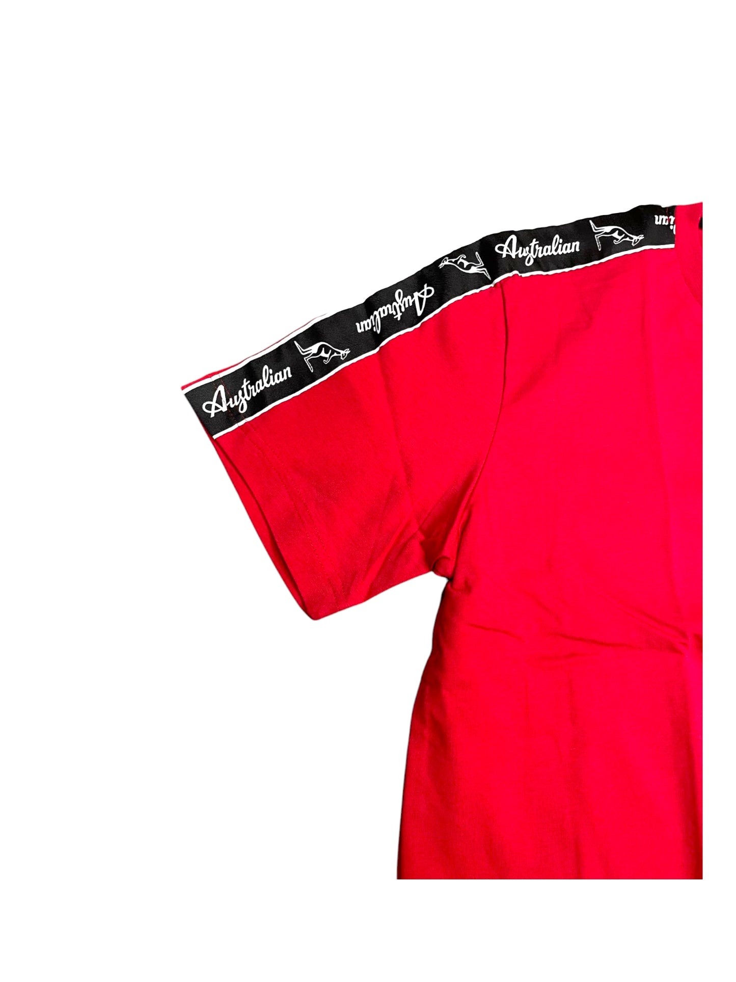 AUSTRALIAN GABBER T-SHIRT BANDA SWUTS0065 930 ROSSO
