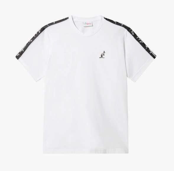 AUSTRALIAN GABBER T-SHIRT BANDA SWUTS0065 002 BIANCO
