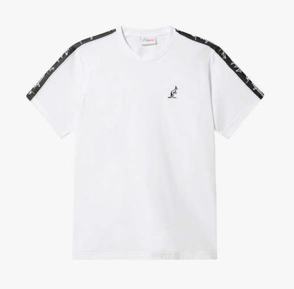 AUSTRALIAN GABBER T-SHIRT BANDA SWUTS0065 002 BIANCO