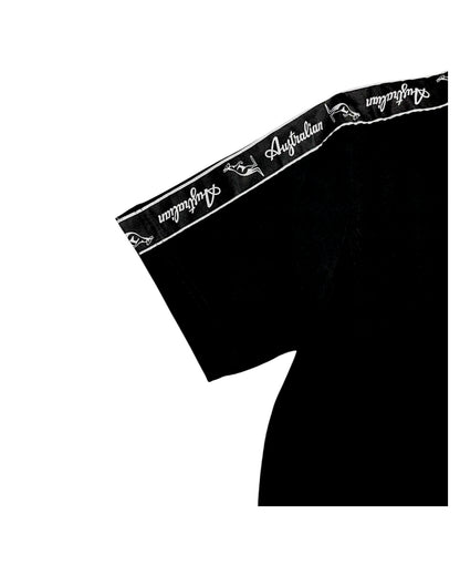 AUSTRALIAN GABBER T-SHIRT BANDA SWUTS0065 003 NERO