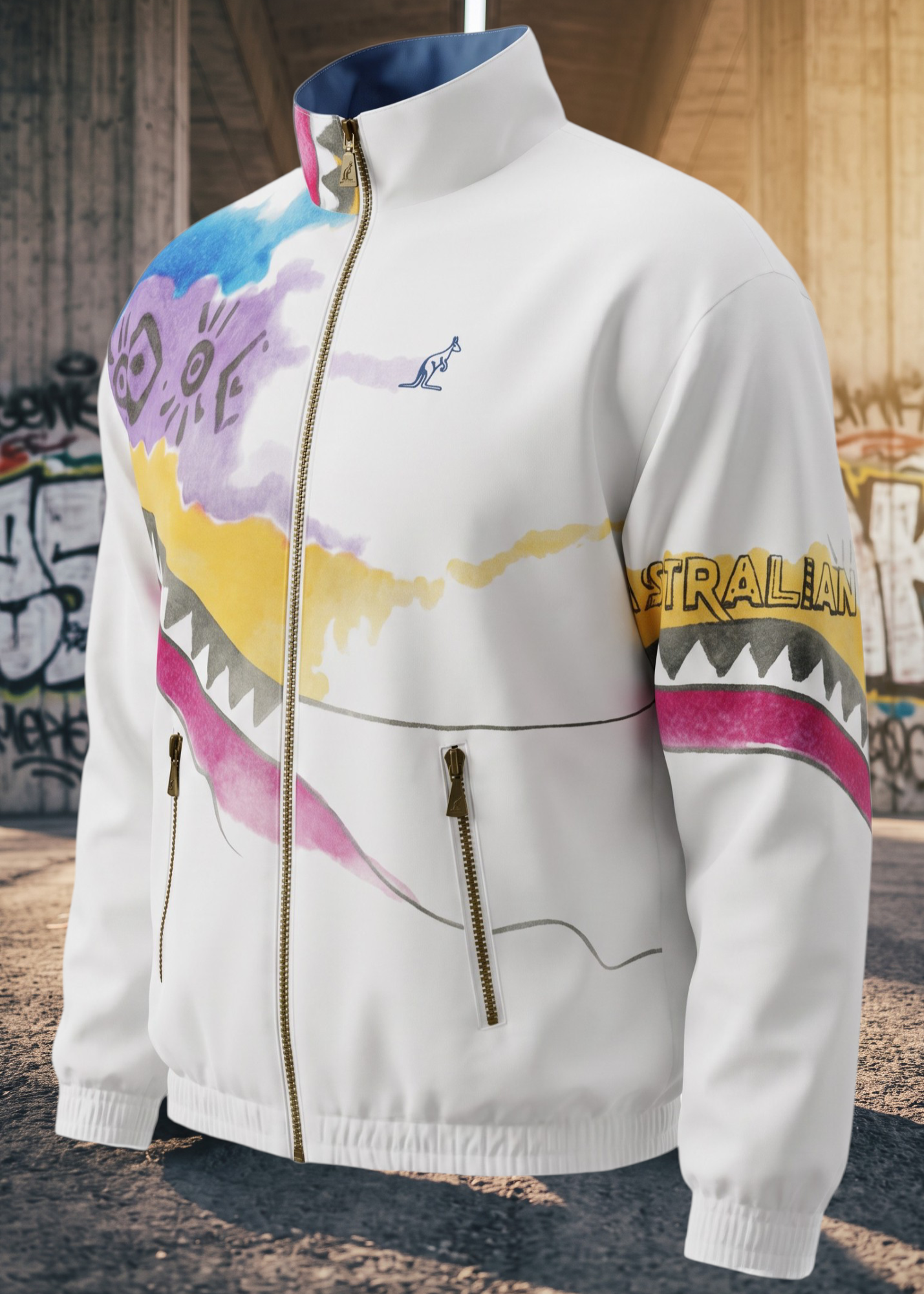 Australian Archive Native Print Jacket  + FREE SOCKS