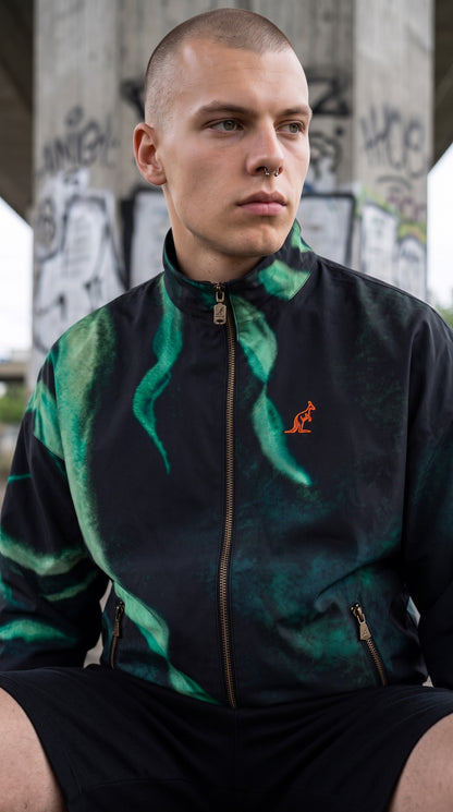Australian Gabber Archive Print Jacket Blanca + FREE SOCKS