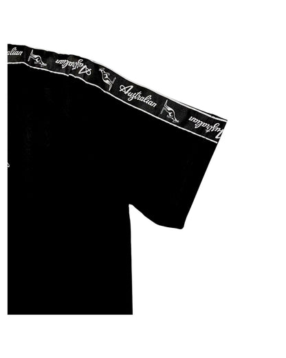 AUSTRALIAN GABBER T-SHIRT BANDA SWUTS0065 003 NERO
