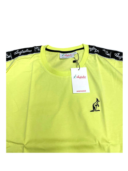 AUSTRALIAN GABBER T-SHIRT BANDA SWUTS0065 074 GIALLO