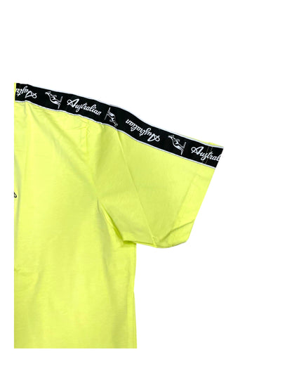 AUSTRALIAN GABBER T-SHIRT BANDA SWUTS0065 074 GIALLO