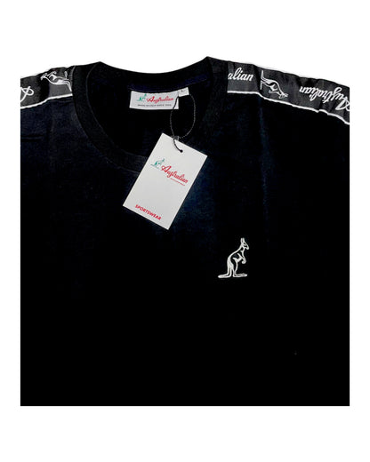 AUSTRALIAN GABBER T-SHIRT BANDA SWUTS0065 003 NERO