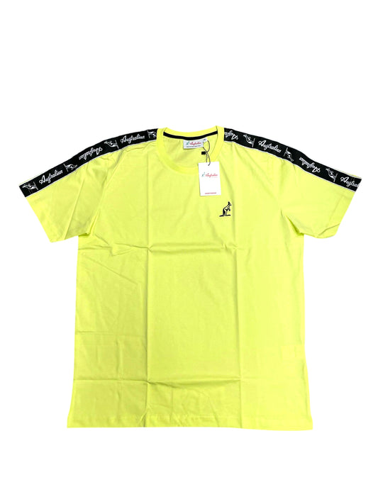 AUSTRALIAN GABBER T-SHIRT BANDA SWUTS0065 074 GIALLO
