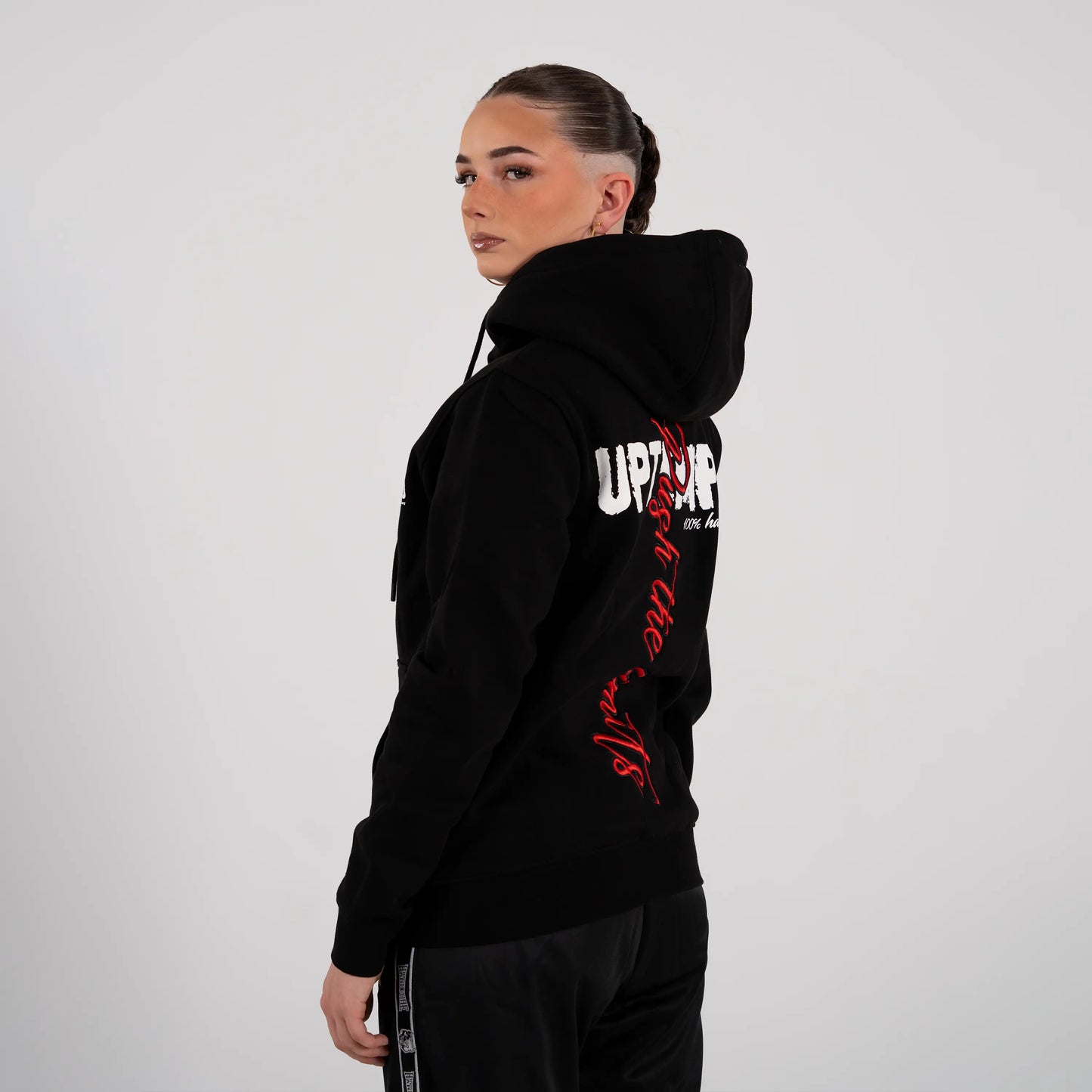 Uptempo Hooded Zipper Signature