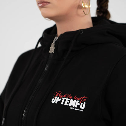 Uptempo Hooded Zipper Signature