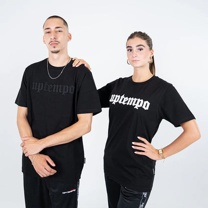 Uptempo T-shirt Old English Solid Black