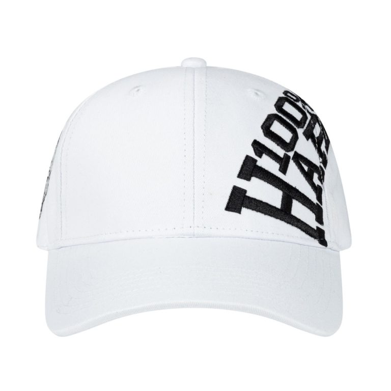 100% Hardcore Cap Essential White - GABBERPLANET