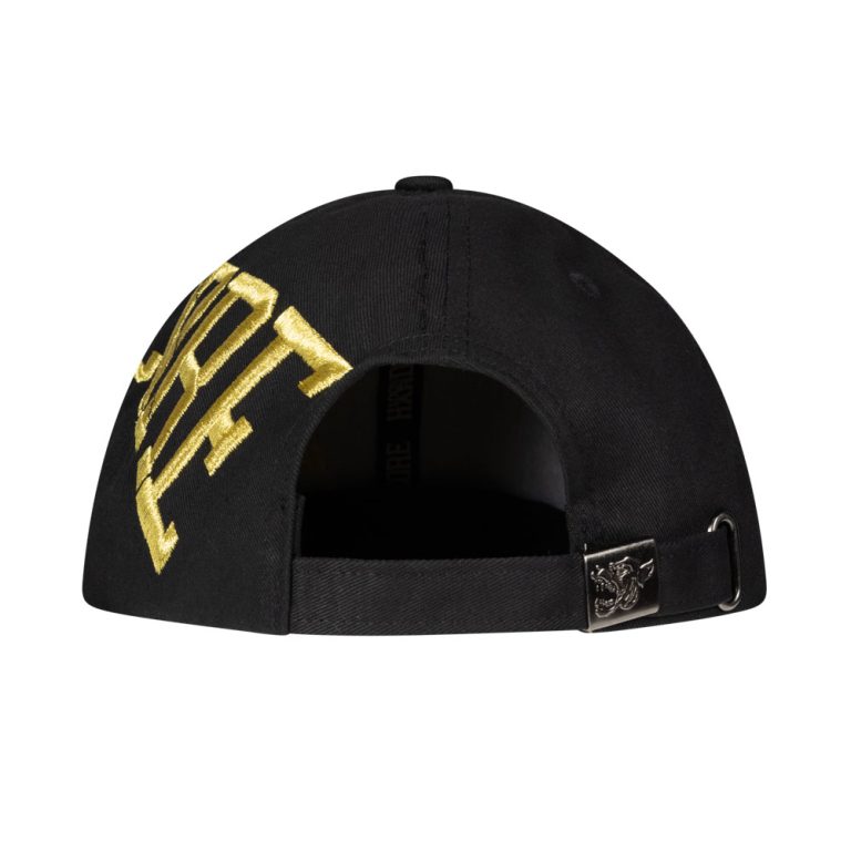 100% Hardcore Cap Essential Black/Gold - GABBERPLANET