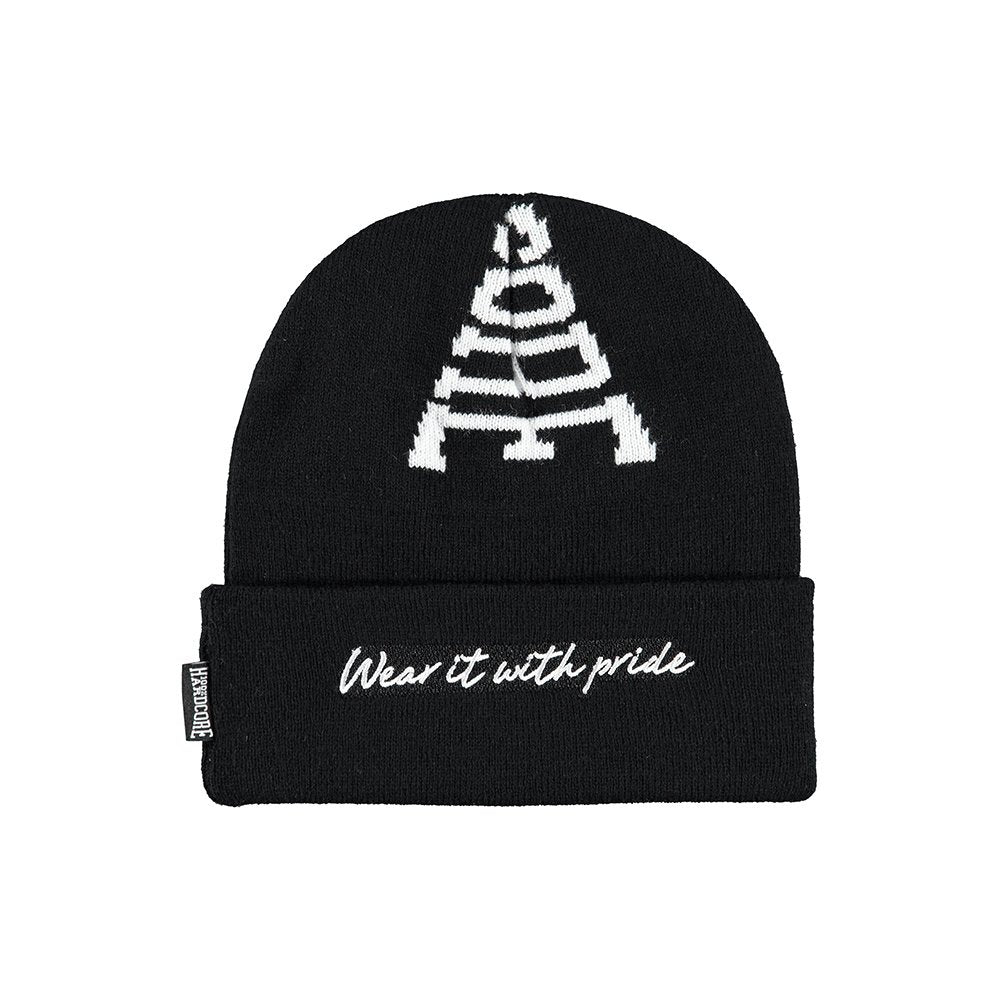 100% Hardcore Beanie Wear It With Pride - GABBERPLANET