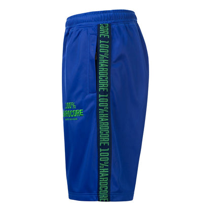 100% Hardcore Shorts United Sport Blue - GABBERPLANET