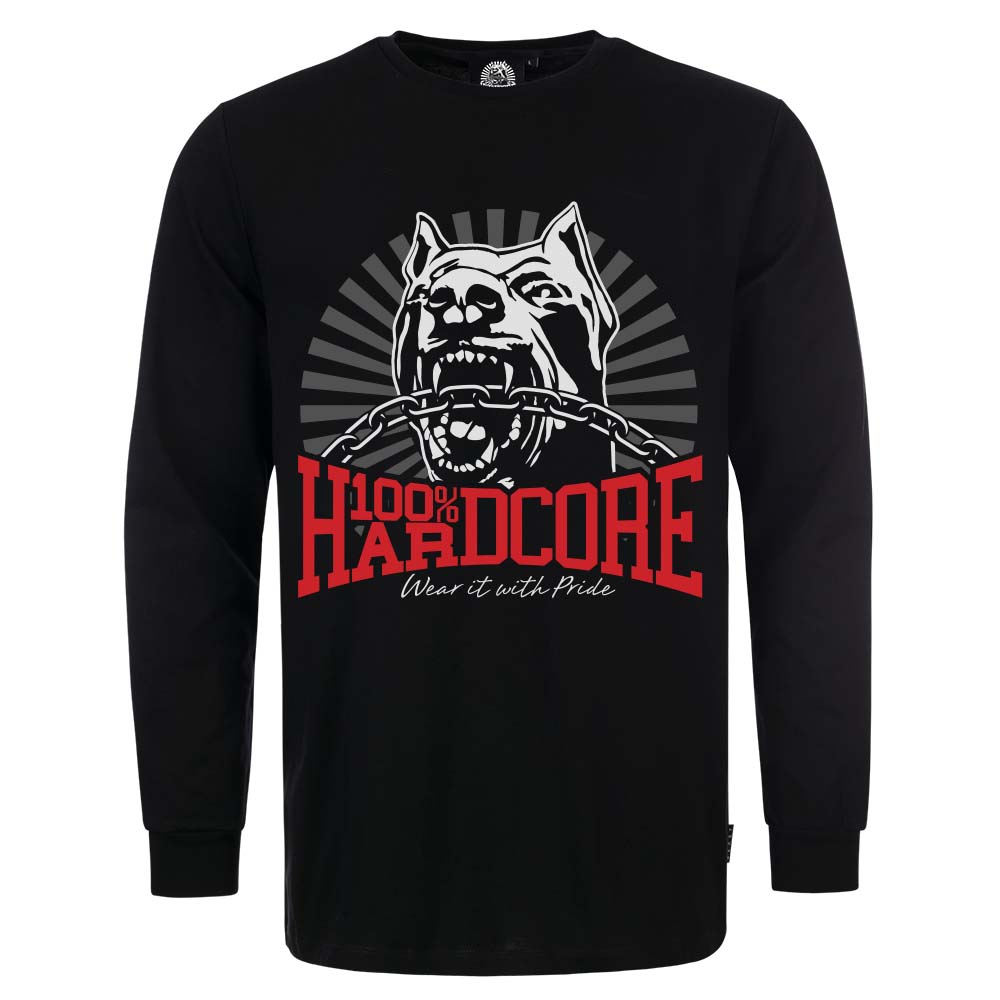 100% Hardcore Longsleeve *Dog-1* - GABBERPLANET
